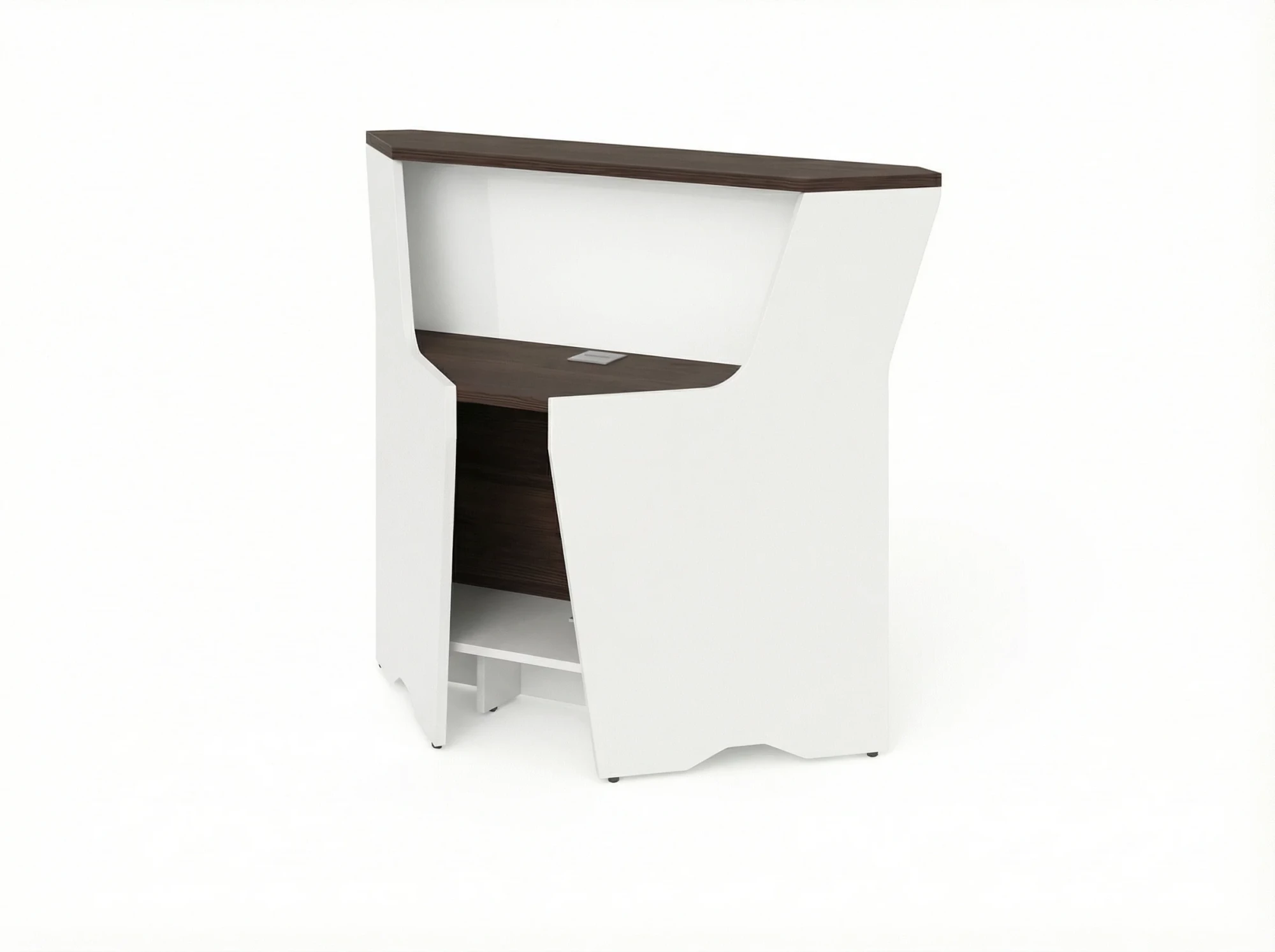 BRL RB080-99х99 Модуль угловой, высокий 994х994х1175 Венге/Белый