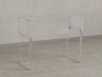 Фронтальный тканевый экран 600x16x400 RM205-60x40 Белый