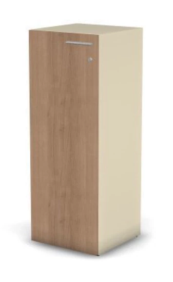 Шкаф узкий RAC051 закрытый левый с замком 45,1x44,8x119,8см Акация Шеффилд/Кашемир, Серия Аккорд / Accord. Серия Аккорд / Accord. Серия Аккорд / Accord