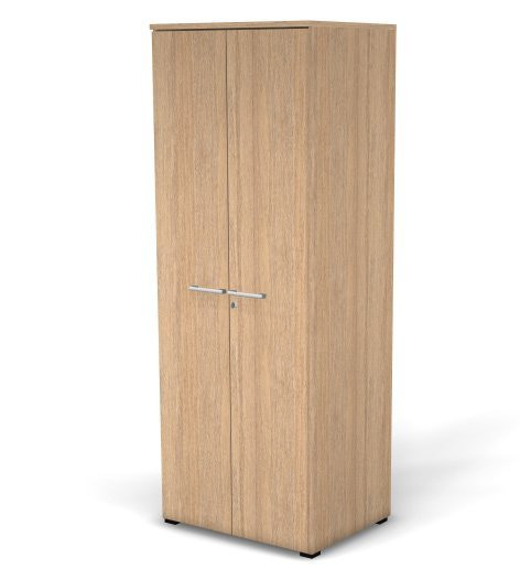 Гардероб RS119 с выдвиж. штангой с замок з/с xдф 79x44x211 см Швейцарский вяз, Серия Смарт | Smart