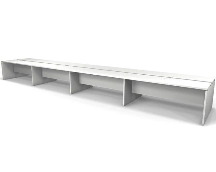 Двухсторонняя станция RE016 712x123x75 см Белый/Белый, Серия Еврова | Europe