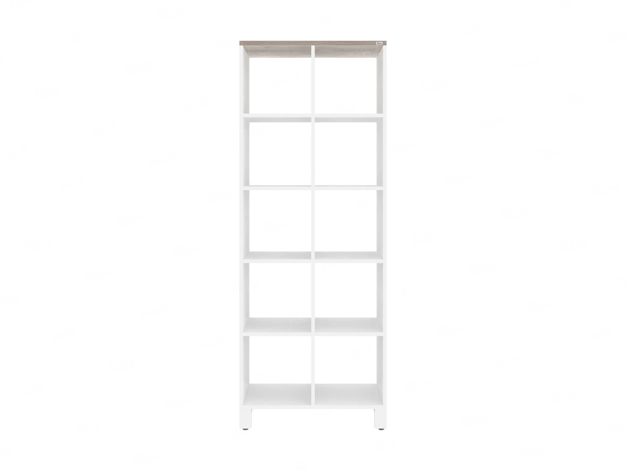 Стеллаж, 10 ячеек 750х370х1980 RM142-75x37 Дуб Маувелла/Белый