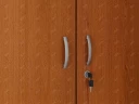 Гардероб RLG042 700х350х1830 Вишня, Серия ЛАЙТ | LIGHT