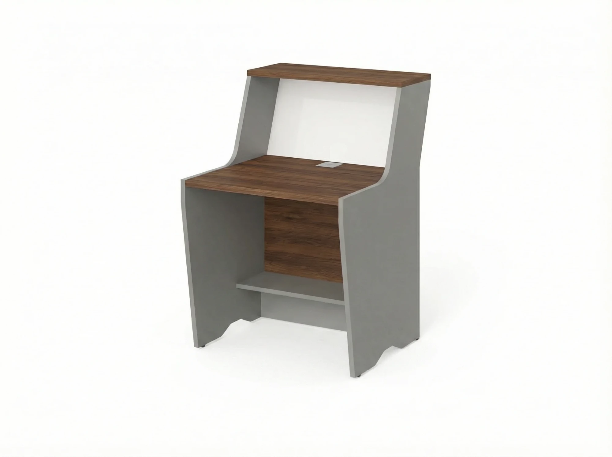 BRL RB084-140х82 Модуль прямой высокий 1400х822х1175 Орех Вармия/Серый вулканический