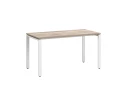 Стол прямой на П-образных опорах 1200x600x750 RM001-12x6 Дуб Маувелла/Белый