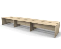 Двухсторонняя станция RE015 534x163x75 см Акация светлый/Акация светлый, Серия Еврова | Europe