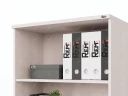 Широкий стеллаж RLG027 700х350х1830 Дуб Молочный, Серия ЛАЙТ | LIGHT