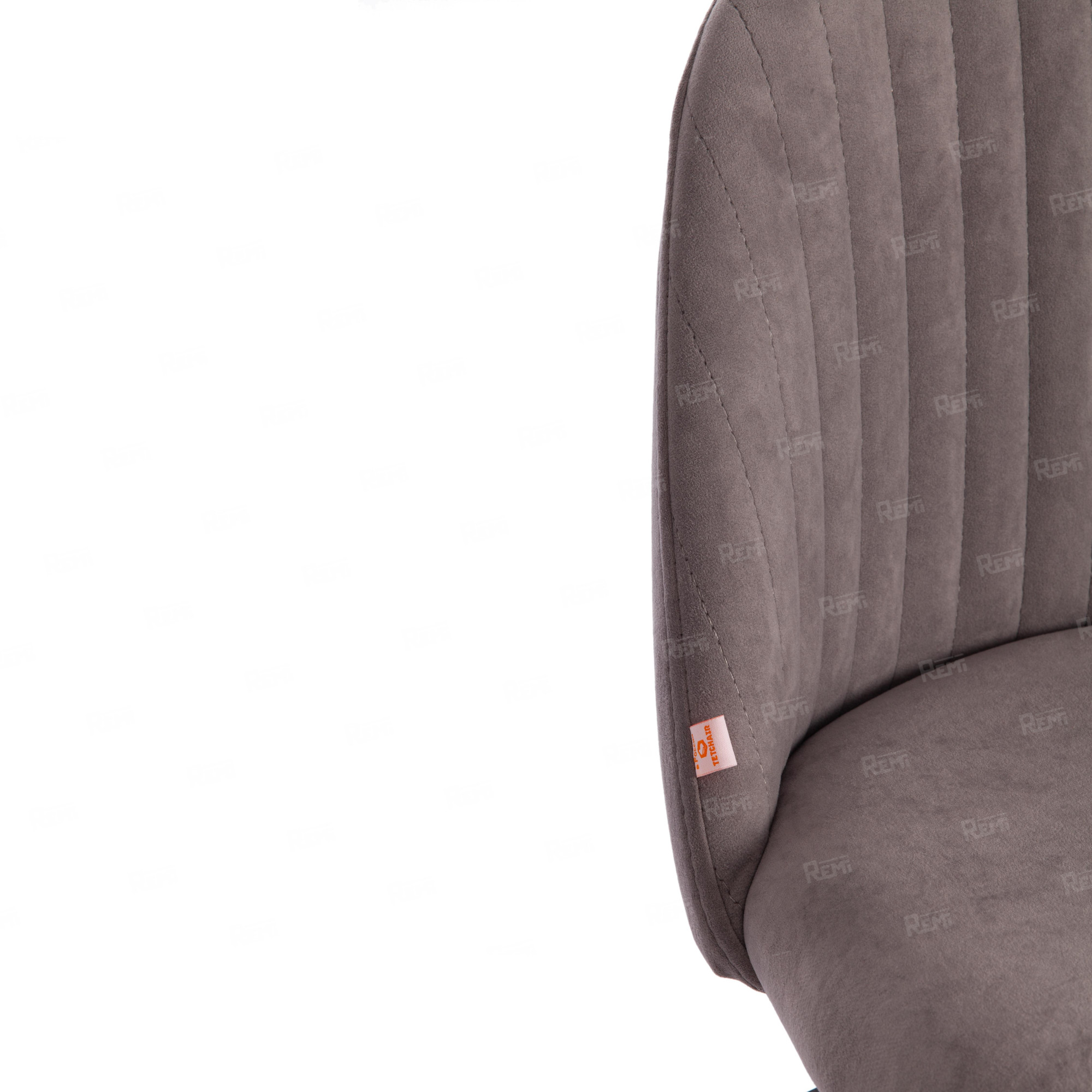 Кресло MELODY Светло-серый/Светло-серый, Велюр (арт. 19136)