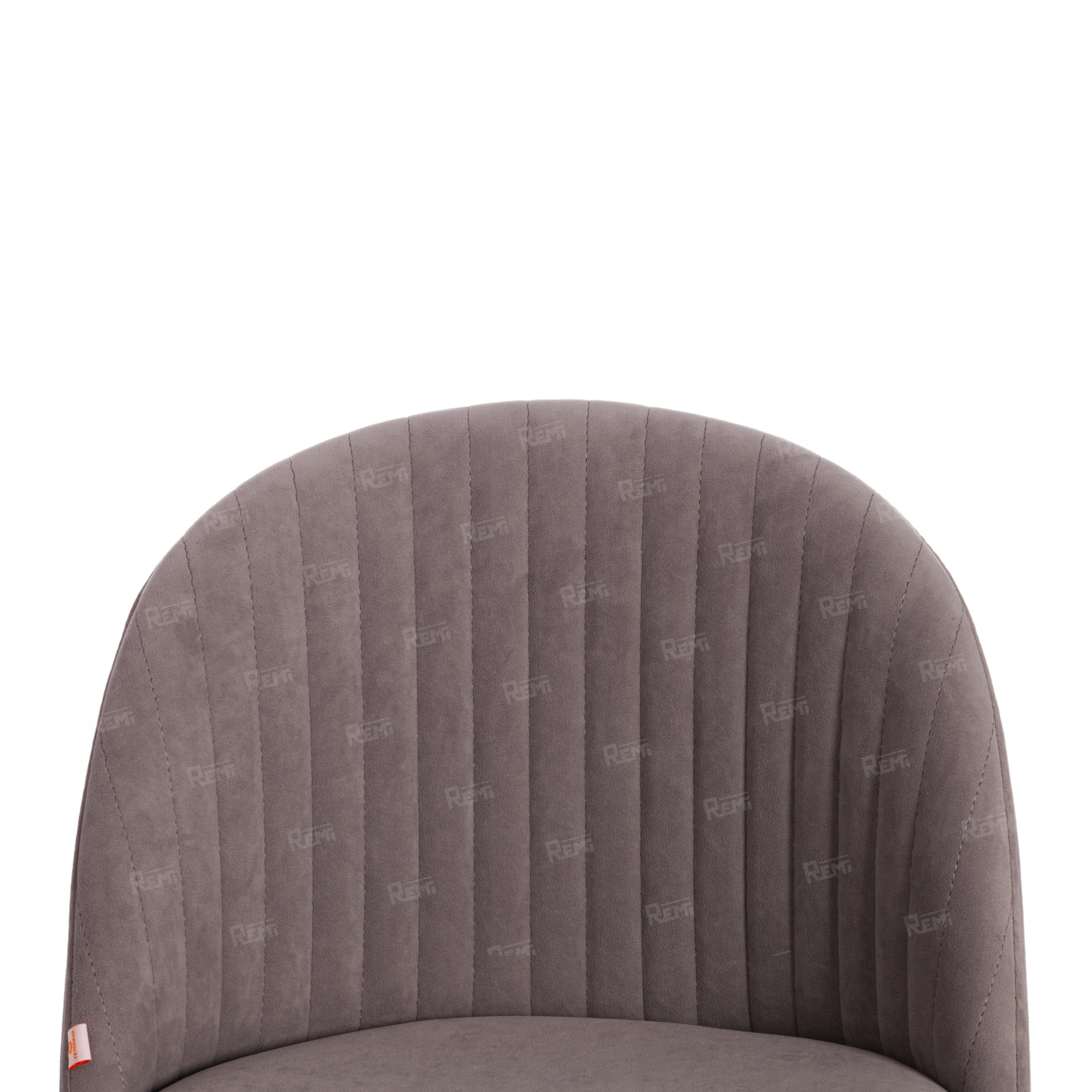 Кресло MELODY Светло-серый/Светло-серый, Велюр (арт. 19136)