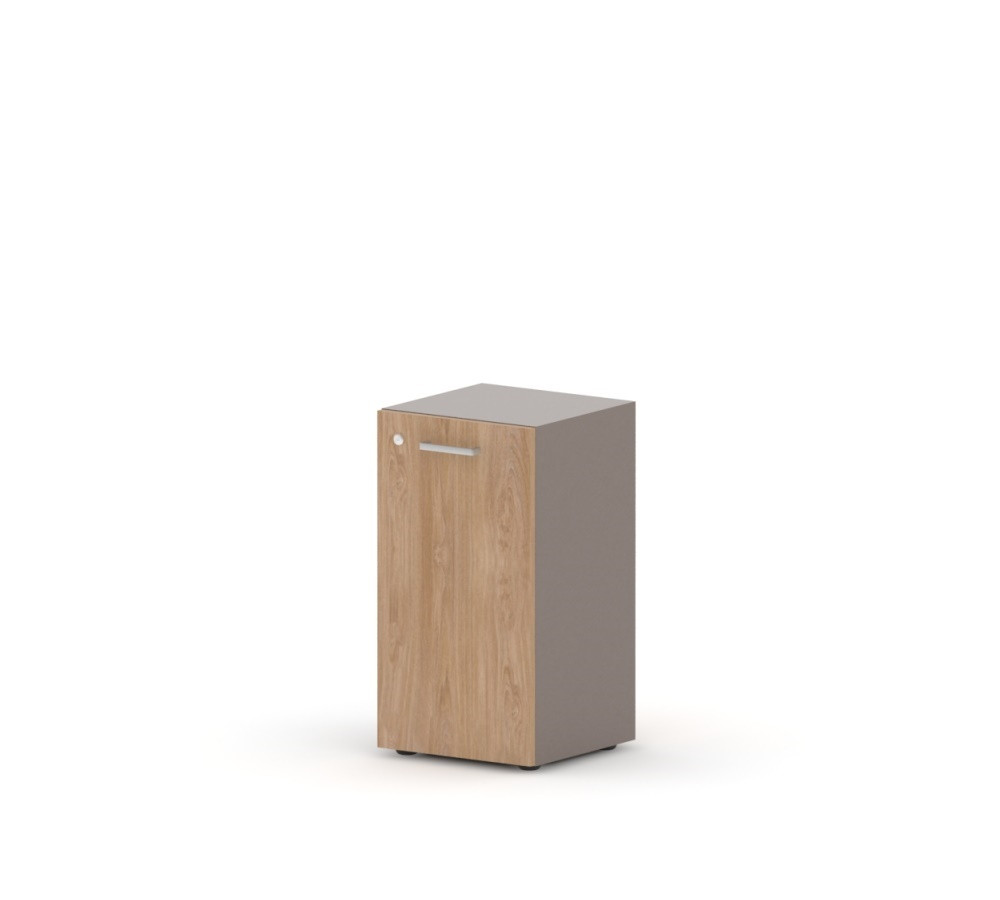Шкаф низкий, RAC045 с замком левый 45,1x44,8x81,4см Акация Шеффилд/Серый камень, Серия Аккорд / Accord. Серия Аккорд / Accord. Серия Аккорд / Accord