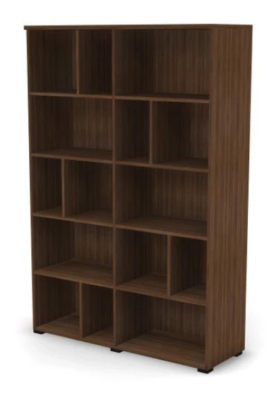 Стеллаж RS149 витрина 119x42x177 см Дуб Катания, Серия Смарт | Smart