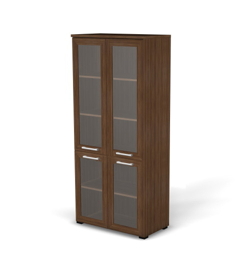 Шкаф RS112 комби мдф з/с лдсп 79x44x177 см Дуб Катания, Серия Смарт | Smart