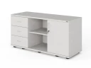 Тумба RLG023 4 ящика 120x45x60 Белый, Серия ЛАЙТ | LIGHT