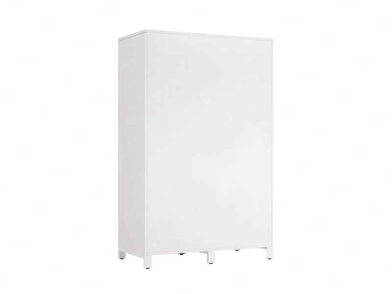 Шкаф-купе, штанга, 1 полка 1200x600x1900 RM163-90x60 Белый/Белый