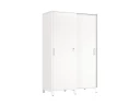 Шкаф-купе, штанга, 1 полка 1200x600x1900 RM163-90x60 Белый/Белый