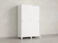 Шкаф-купе, штанга, 1 полка 1200x600x1900 RM163-90x60 Белый/Белый