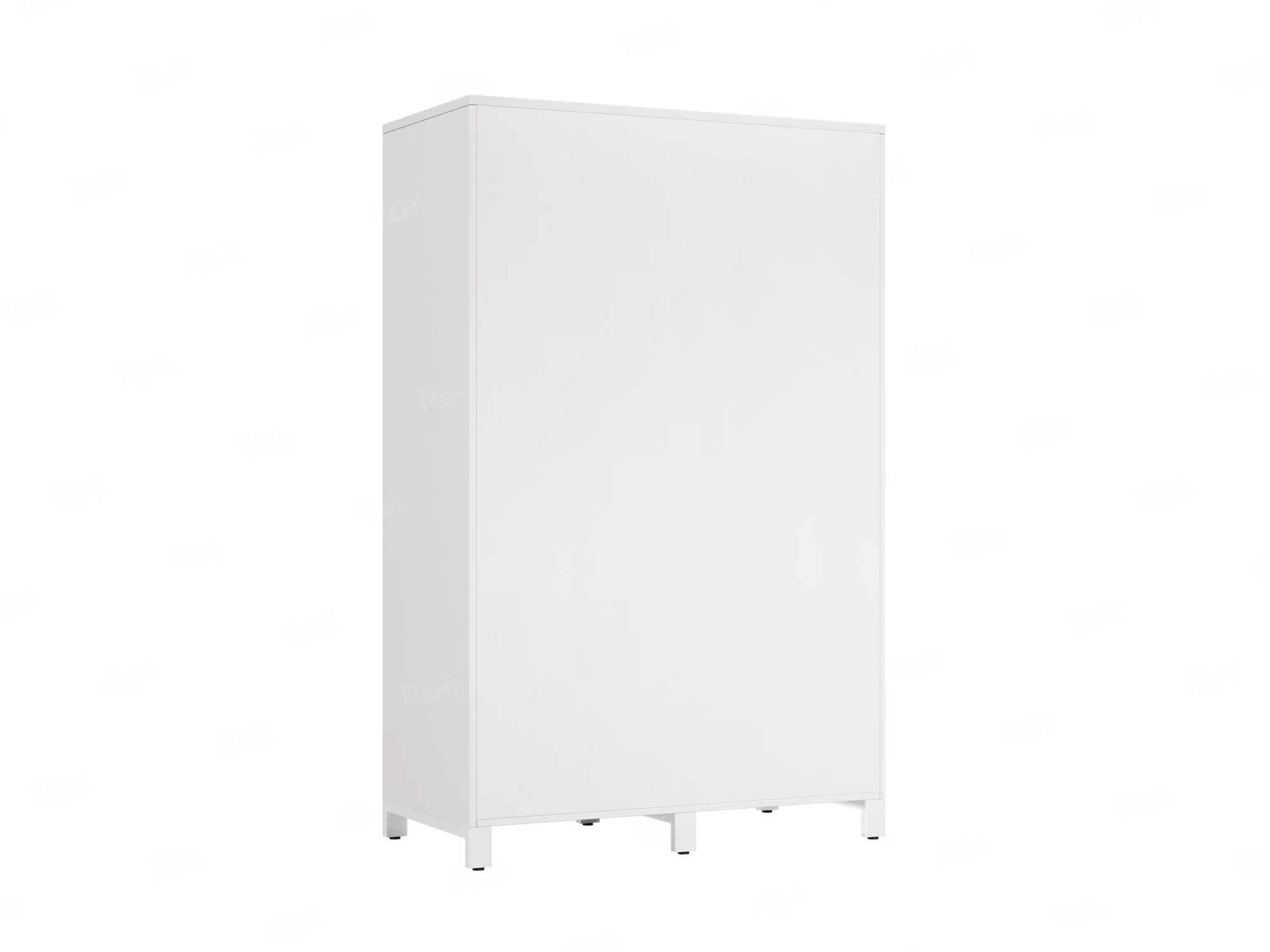 Шкаф-купе, штанга, 1 полка 1200x600x1900 RM163-90x60 Белый/Белый