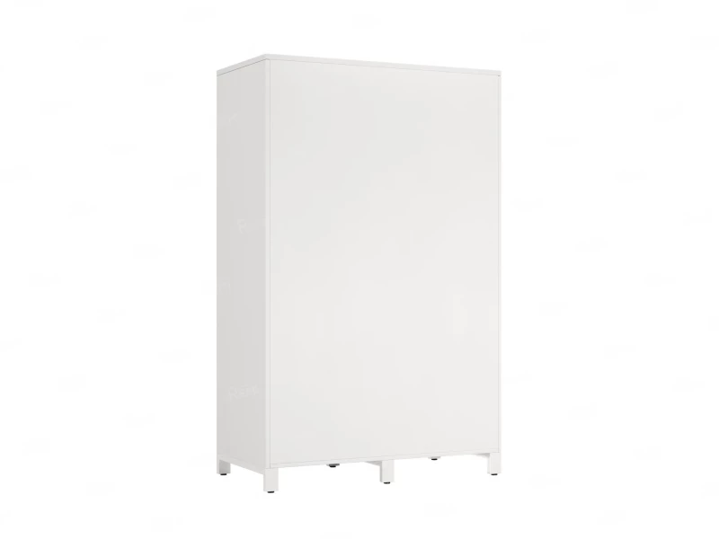 Шкаф-купе, штанга, 1 полка 1200x600x1900 RM163-90x60 Белый/Белый