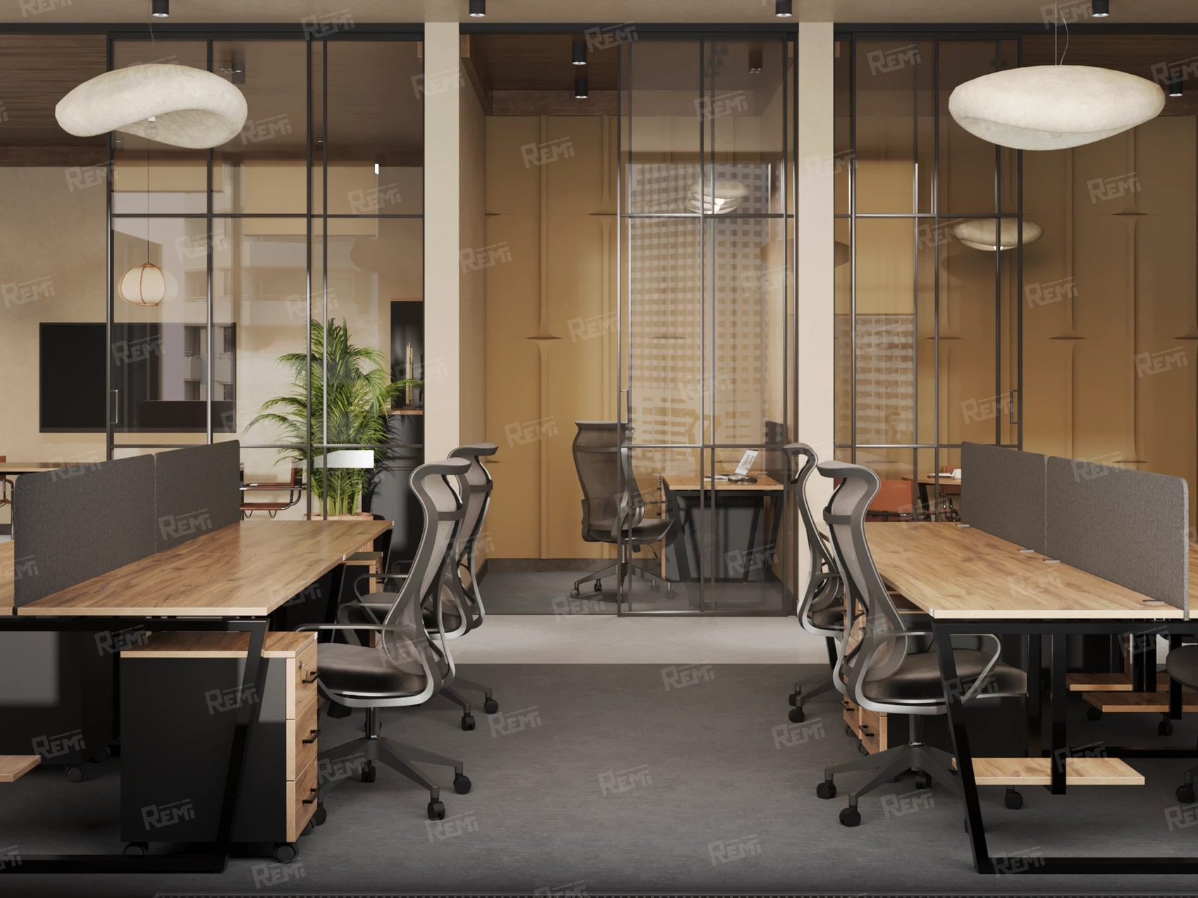 Серия РЕМИ МЕТАЛ | REMI METAL - в цвете: Дуб Юстус/Черный