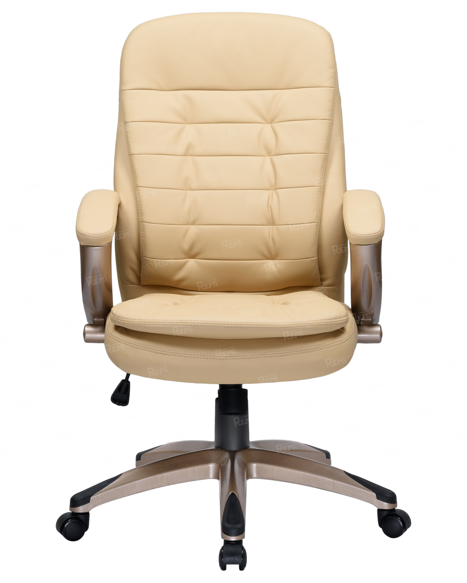 DONALD, Кресло для руководителя, цвет сиденья бежевый, цвет основания черно-бежевый (арт. LMR-106B)