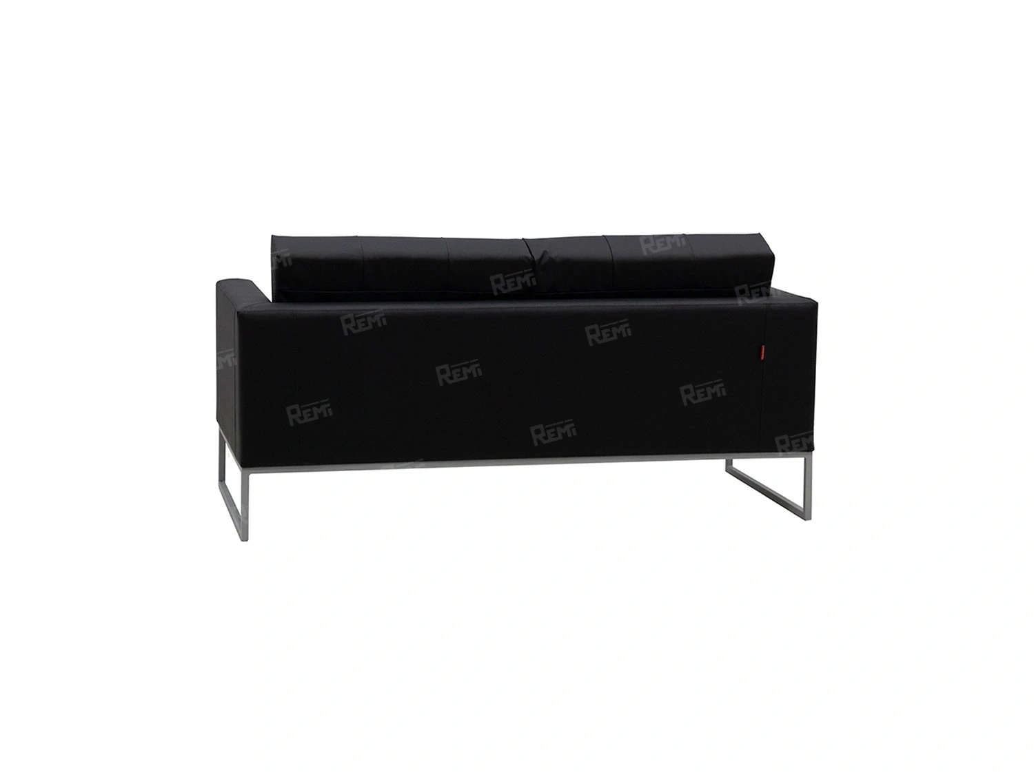 Диван Пан на 2 места цвет Черный