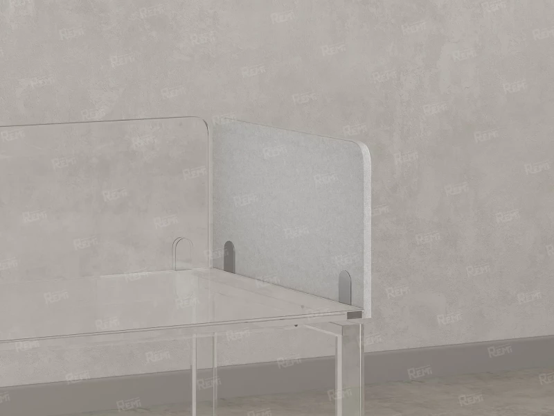 Фронтальный тканевый экран 700x16x400 RM205-70x40 Белый