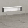 Надстройка для стола 1600x200x300 RM208-160x40 Белый/Серый