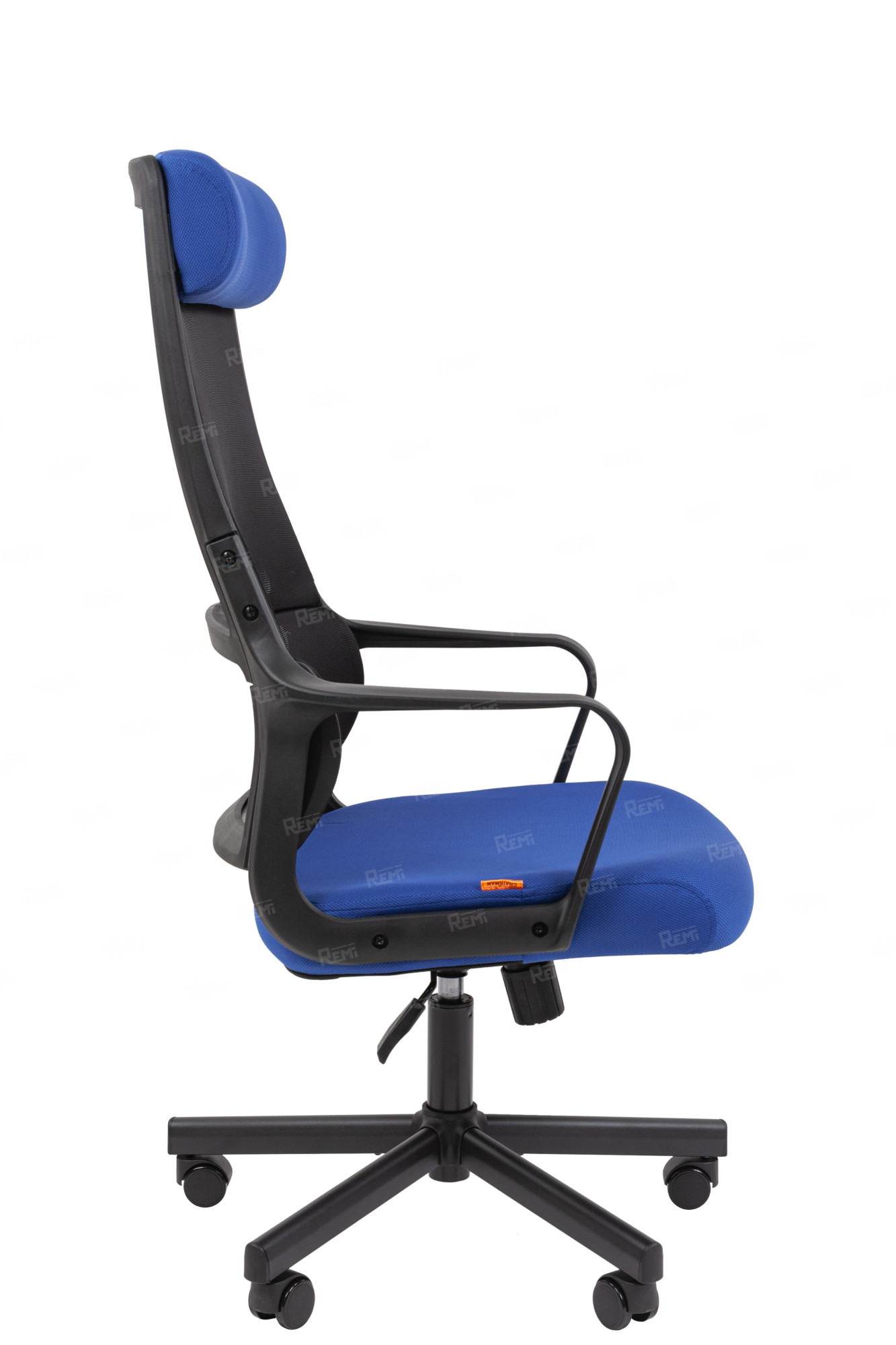 Офисное кресло Chairman 590 Россия черный/синий