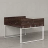 Бенч-система, 2 рабочих места, 5 ЛДСП экранов 1000x1200x750 RM169-4-10x12 Дуб Апрельский шоколад/Белый