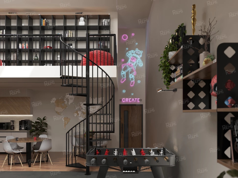 Мебель для зоны отдыха коллекции РЕМИ МЕТАЛ | REMI METAL