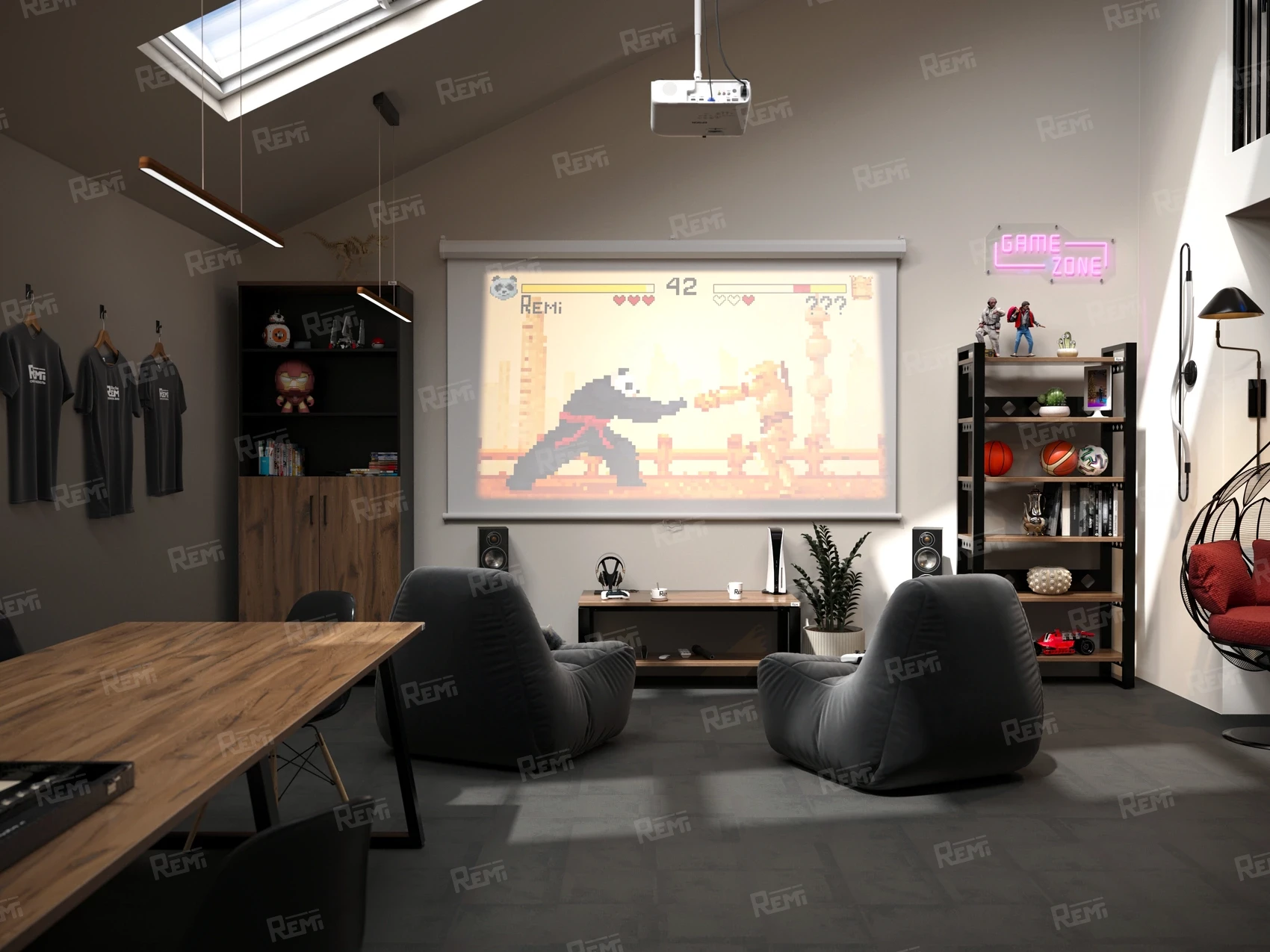 Мебель для зоны отдыха коллекции РЕМИ МЕТАЛ | REMI METAL