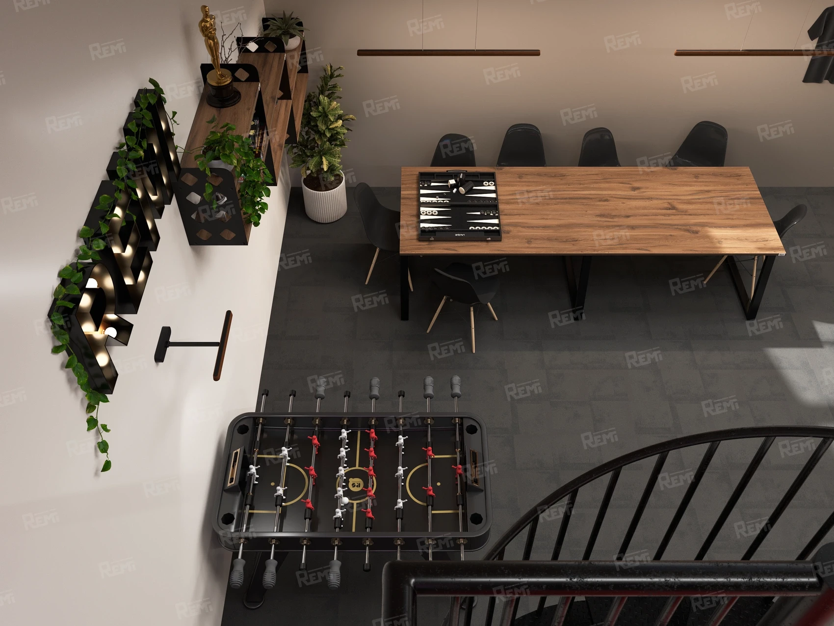 Мебель для зоны отдыха коллекции РЕМИ МЕТАЛ | REMI METAL