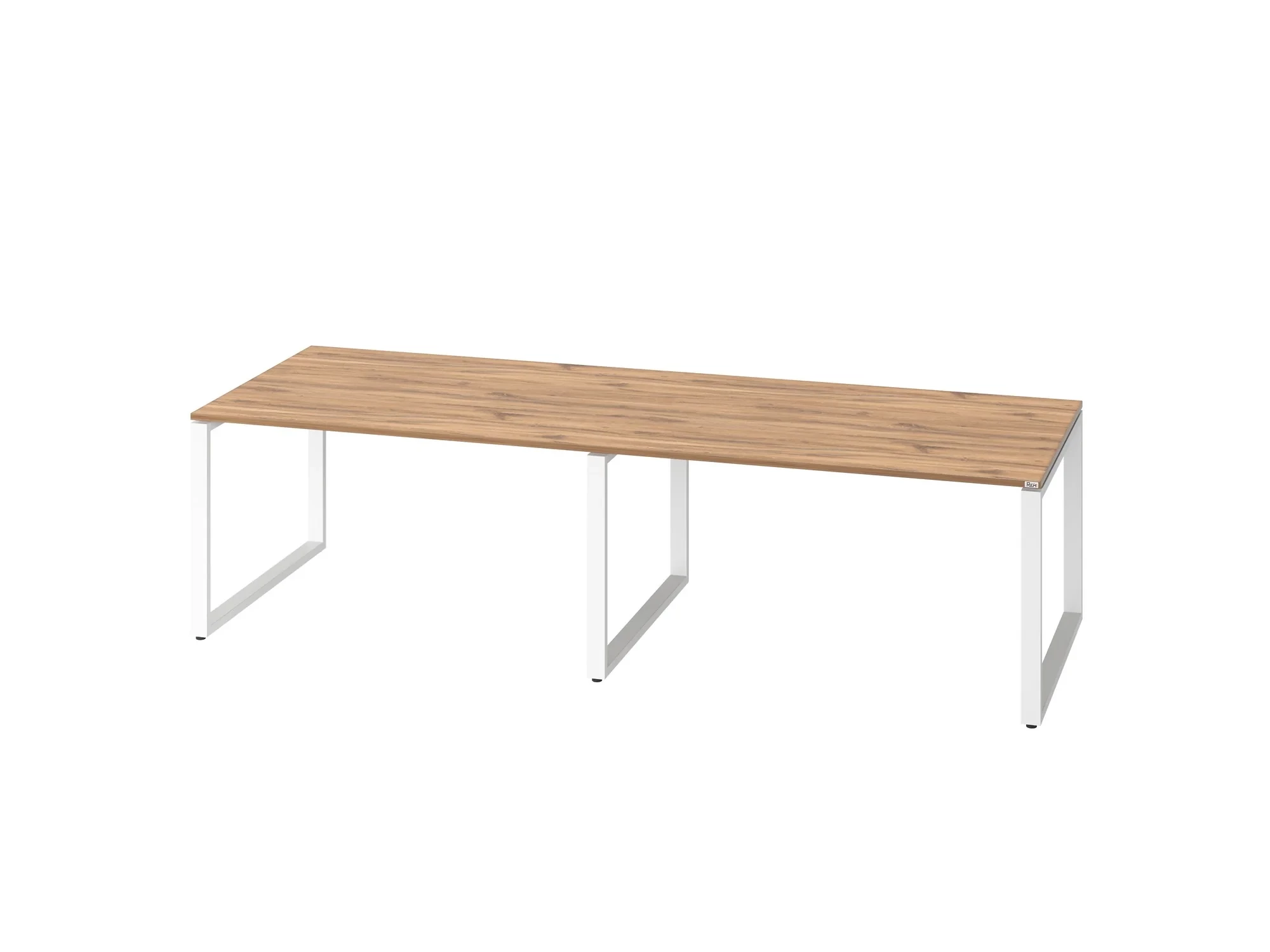 Cтол для переговоров, на О-обазном каркасе 2200x1200x750 RM081-220x120 Юстус/Белый