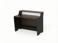 BRL RB082-140х75 Модуль прямой, низкий 1400х748х960 Венге/Черный