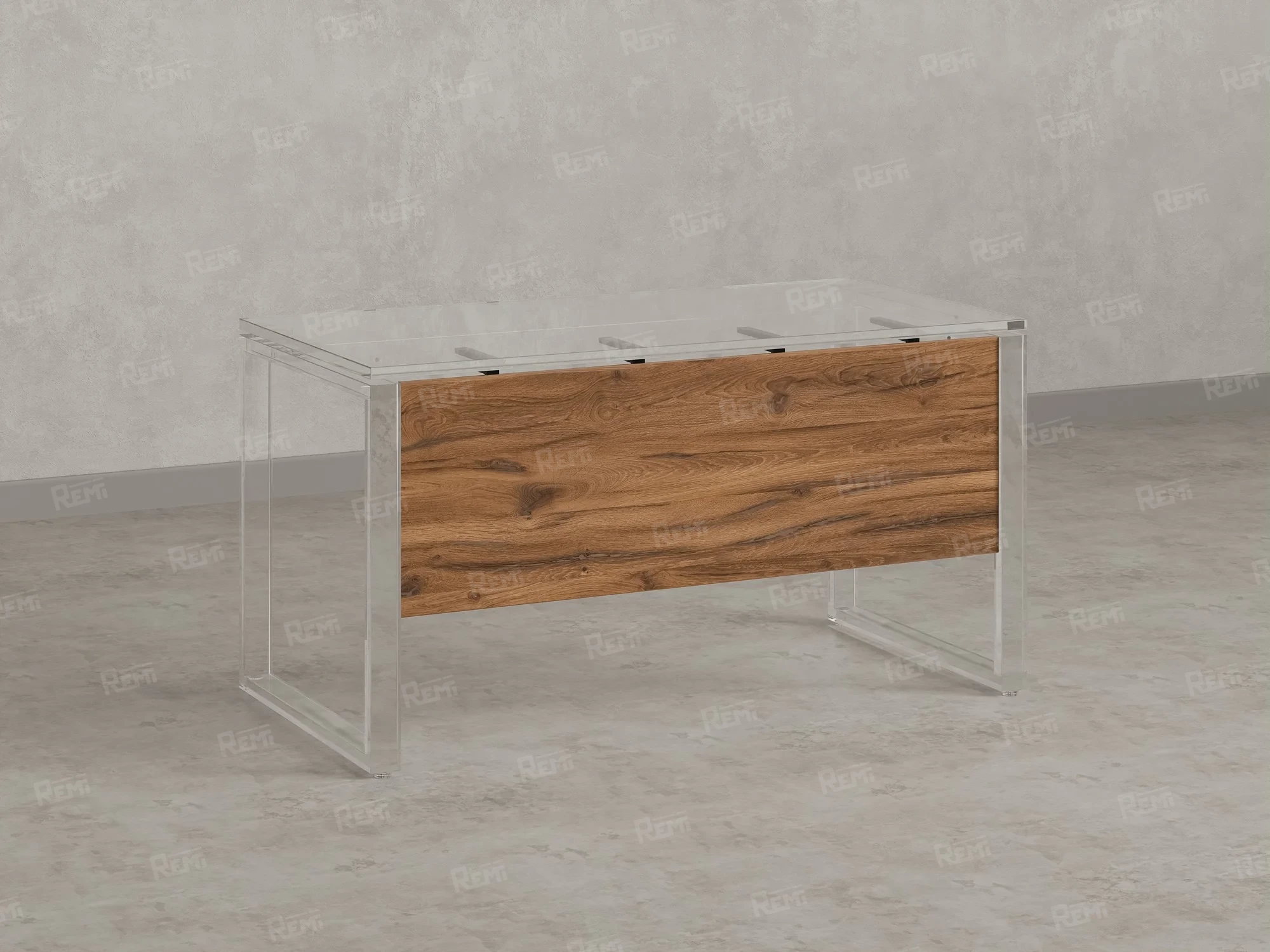 Нижний подвесной ЛДСП экран 1400x16x430 RM202-140x43 Юстус