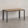 Стол прямой на П-образных опорах 1200x600x750 RM001-12x6 Дуб Юстус/Серый