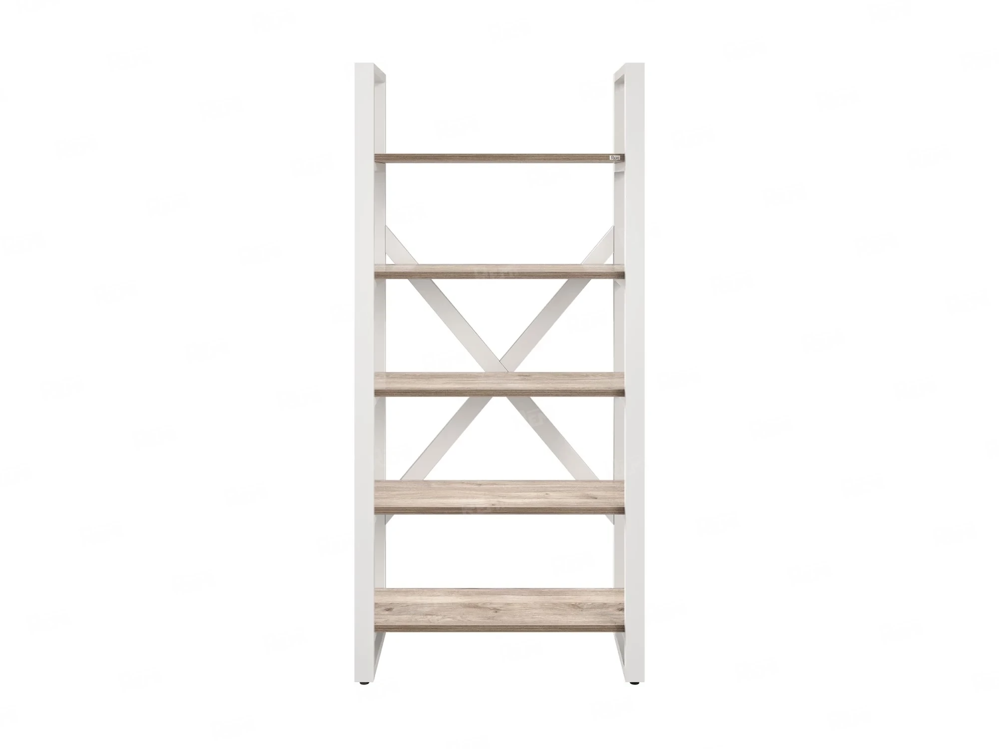 Стеллаж, 5 уровней 900x370x1920 RM131-90x37 Дуб Маувелла/Белый