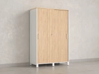 Шкаф-купе, штанга, 1 полка 1200x600x1900 RM163-90x60 Вяз Швейцарский светлый/Белый