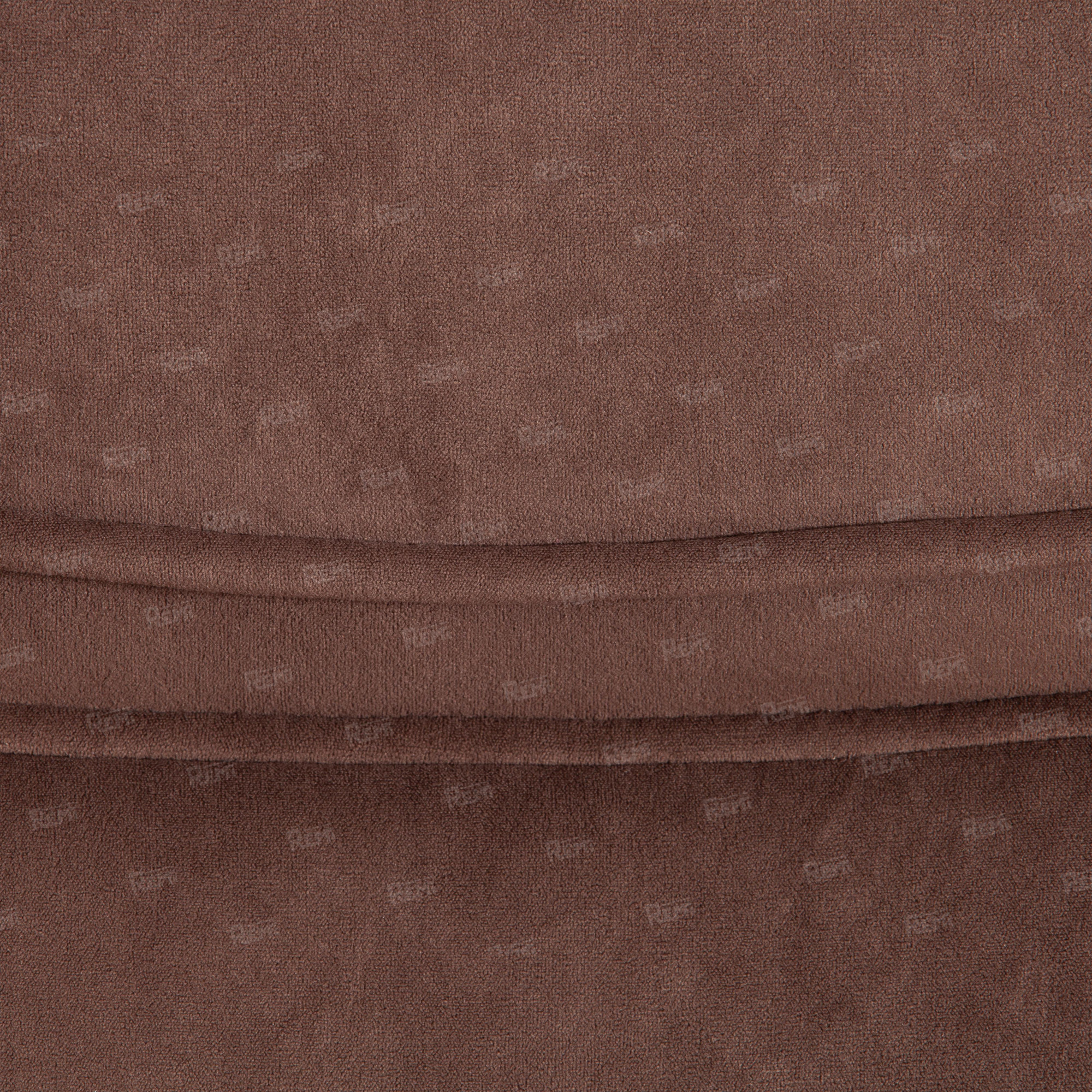 Кресло BERGAMO хром Коричневый/Коричневый, Флок (арт. 19372)