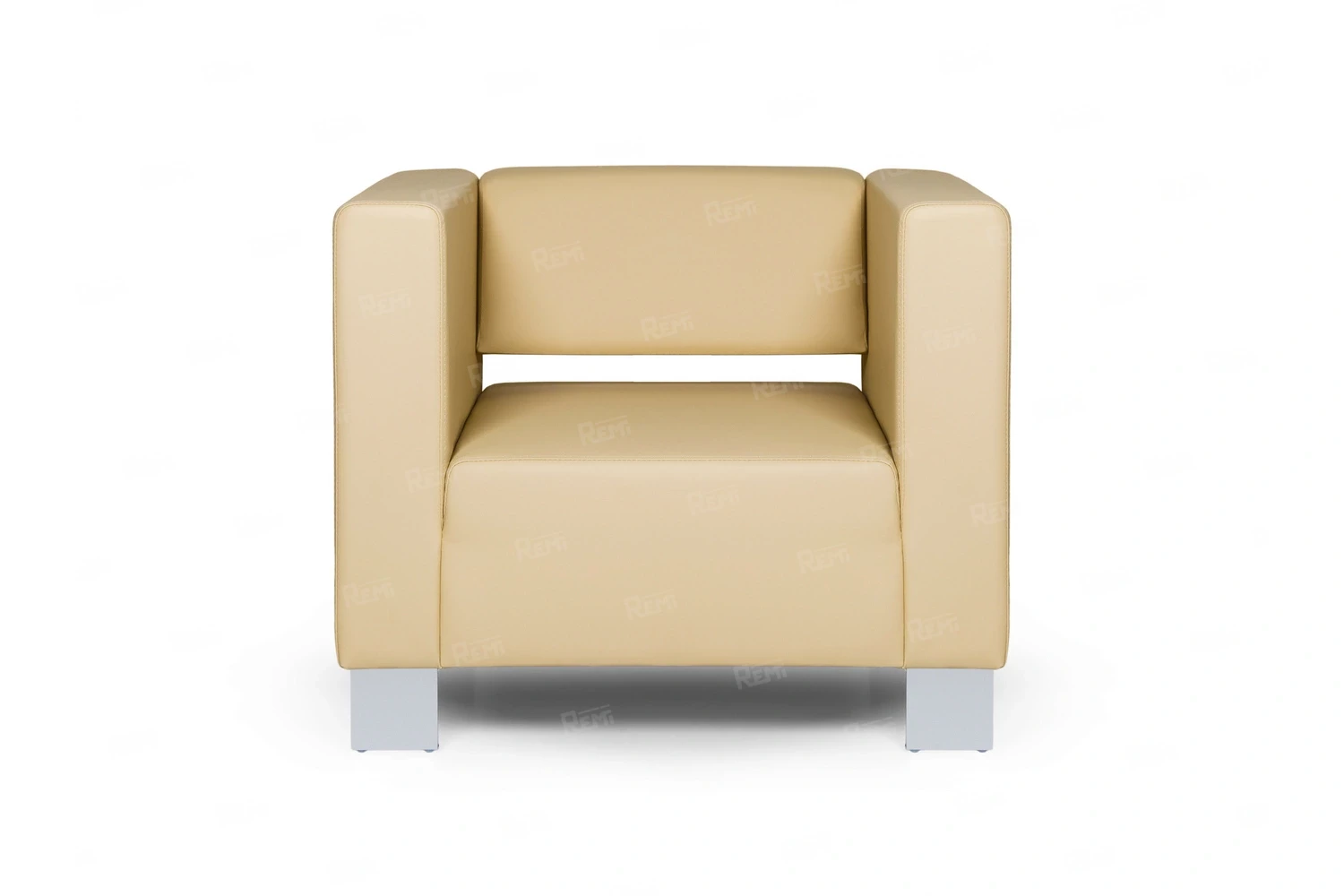 Кресло ГОРИЗОНТ на 1 место цвет Бежевый