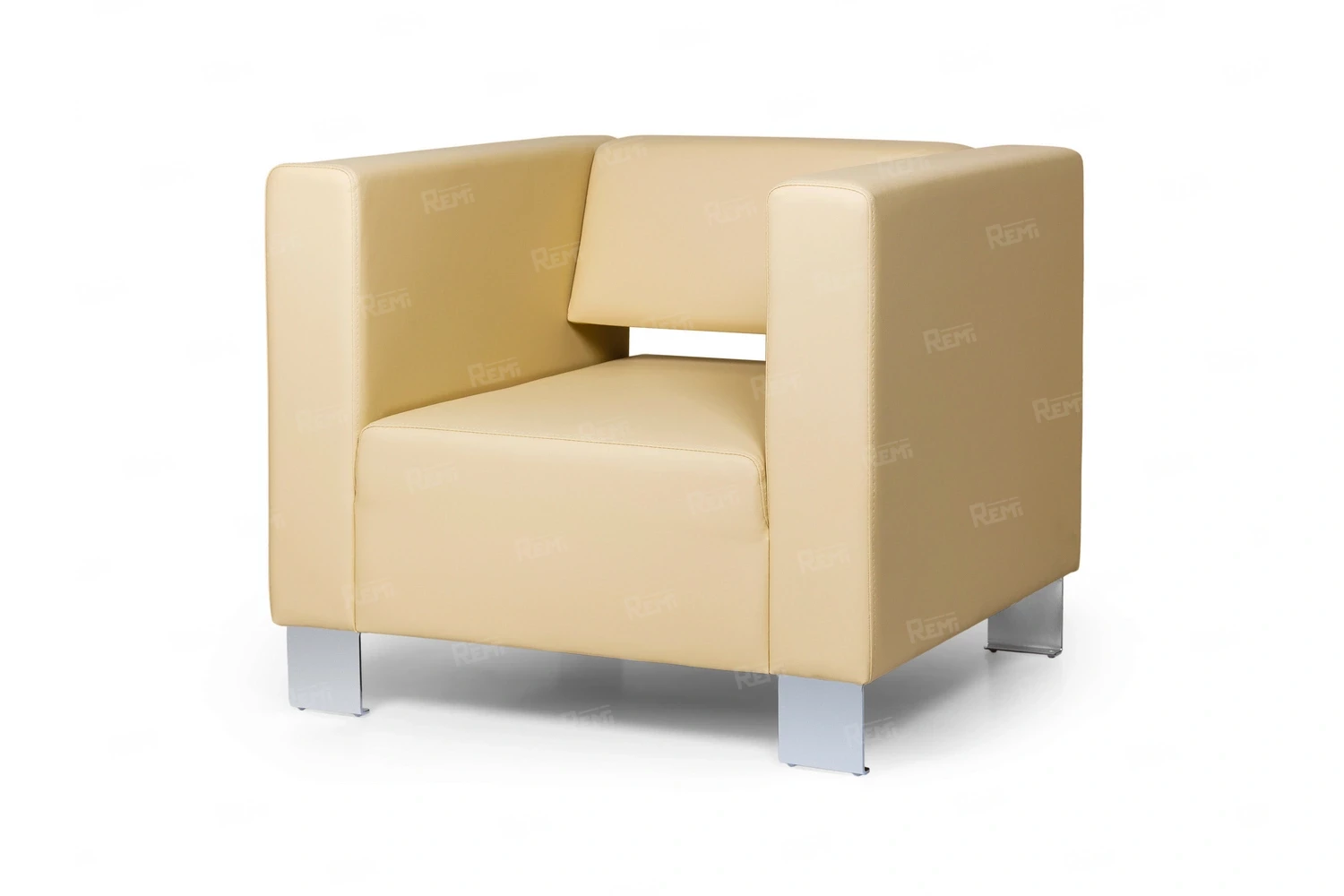 Кресло ГОРИЗОНТ на 1 место цвет Бежевый