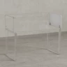 Фронтальный тканевый экран 800x16x400 RM205-80x40 Белый