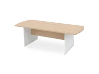 BRL RB009-200х100 Конференц-стол симметричный 2000х1000х740 Акация/Белый