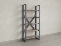 Стеллаж, 5 уровней 900x370x1920 RM131-90x37 Дуб Маувелла/Серый