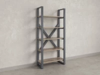 Стеллаж, 5 уровней 900x370x1920 RM131-90x37 Дуб Маувелла/Серый