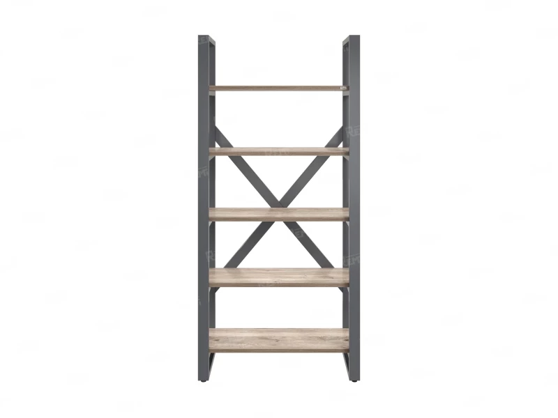 Стеллаж, 5 уровней 900x370x1920 RM131-90x37 Дуб Маувелла/Серый