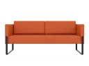 Диван ТРЕНД на 3 места цвет Оранжевый
