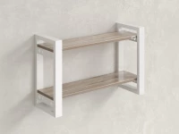 Полка настенная 900x200x500 RM194-90x20 Дуб Маувелла/Белый