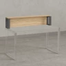 Надстройка для стола 1600x200x300 RM208-160x40 Вяз Швейцарский Светлый/Серый
