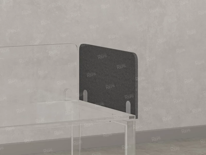 Фронтальный тканевый экран 800x16x400 RM205-80x40 Серый